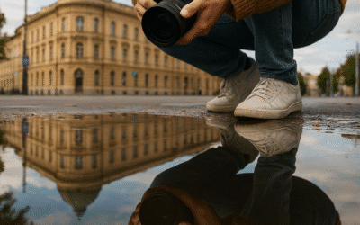 Jak robić kreatywne zdjęcia odbić