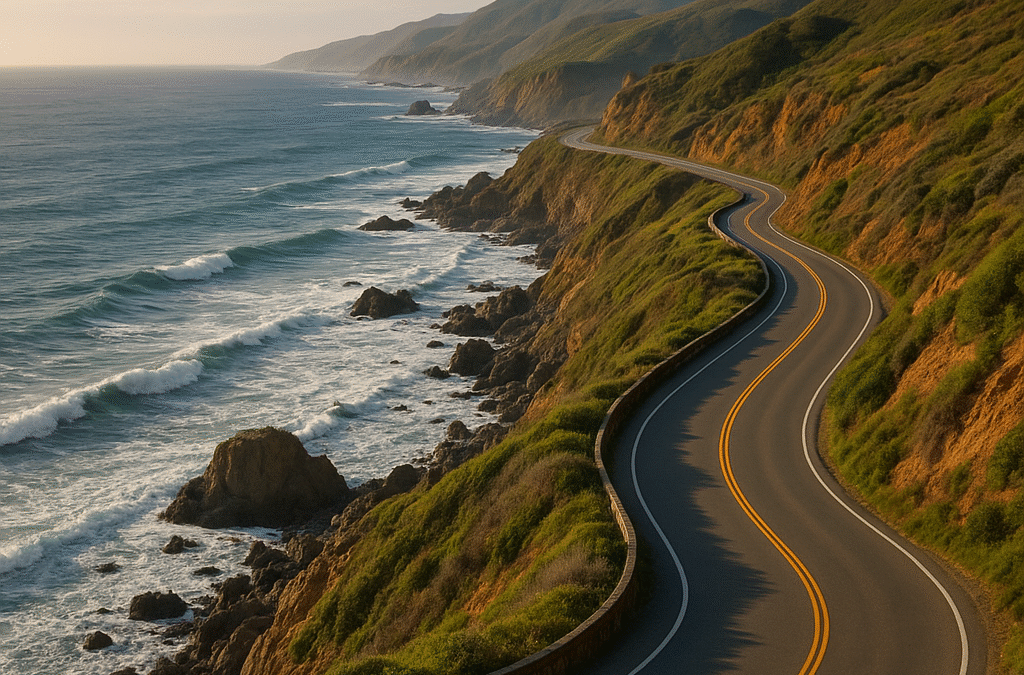 Najbardziej malownicze trasy nad oceanem