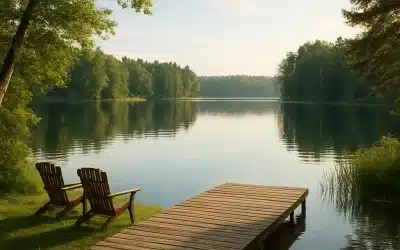 Najlepsze miejsca na spokojne wakacje nad jeziorem